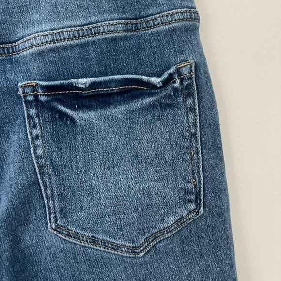 Vervet Special Affair Shirley High Rise Slim Ankle Straight Jeans in Dark Blue - Picture 6 of 13